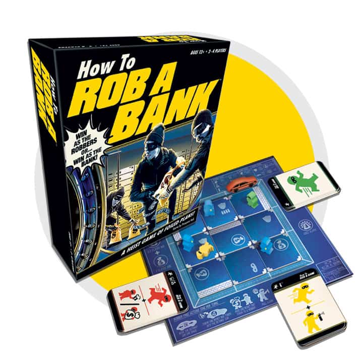 How To Rob A Bank Board Game Contents