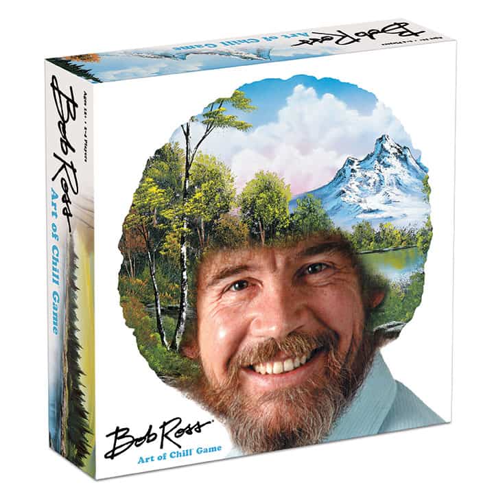 Bob Ross Art of Chill Board Game Box