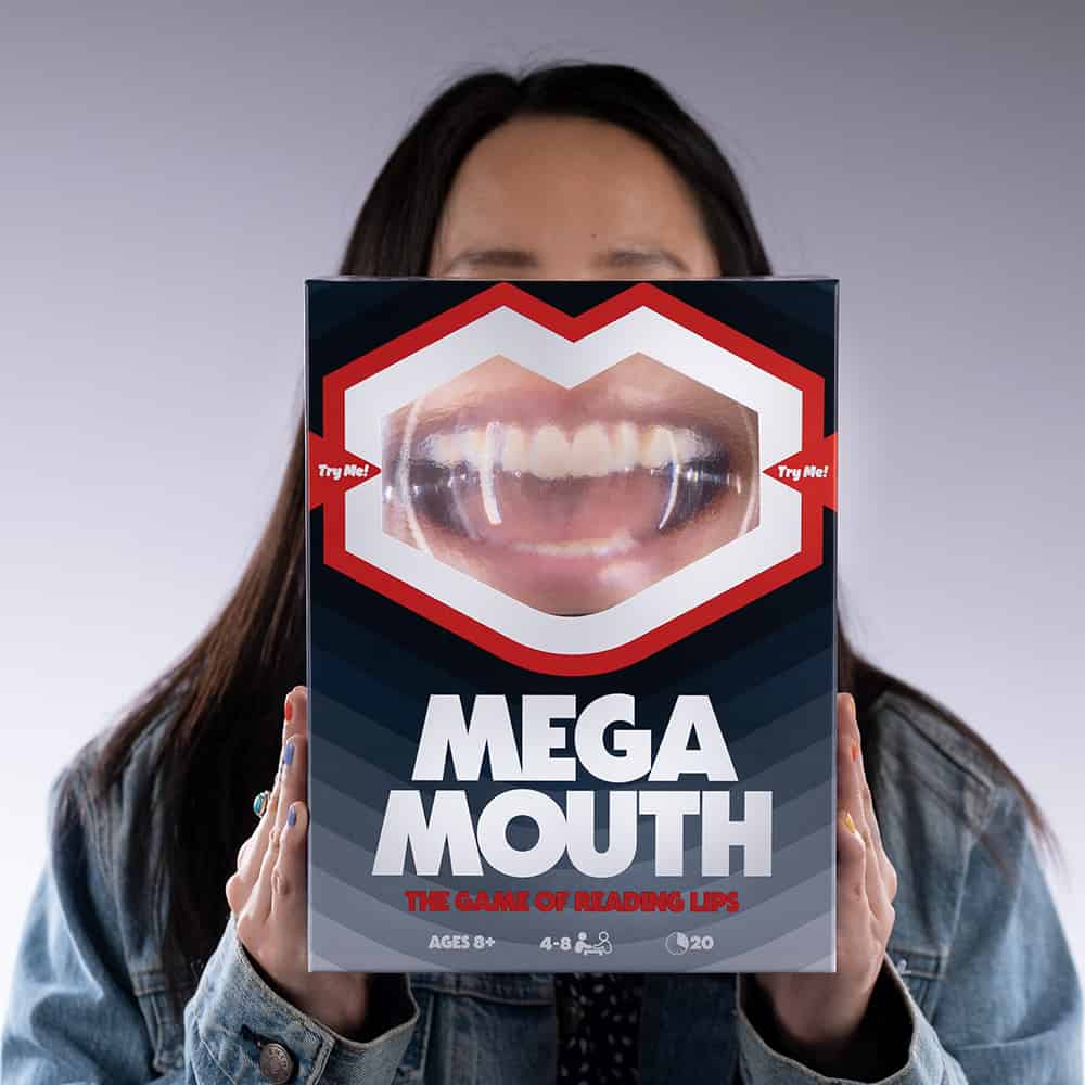 The Game of Reading Lips Details about   Mega Mouth Board Game 