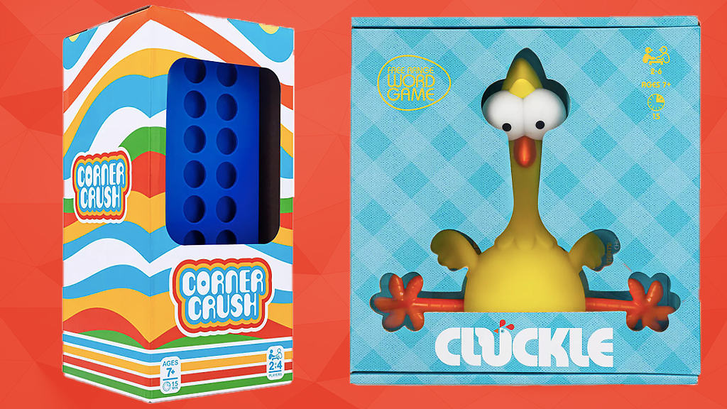BIG G CREATIVE PUTS AN INNOVATIVE SPIN ON CLASSIC GAME PLAY WITH NEW CORNER  CRUSH AND CLUCKLE GAMES - Big G Creative